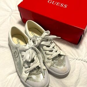 Guess bling tennis shoes